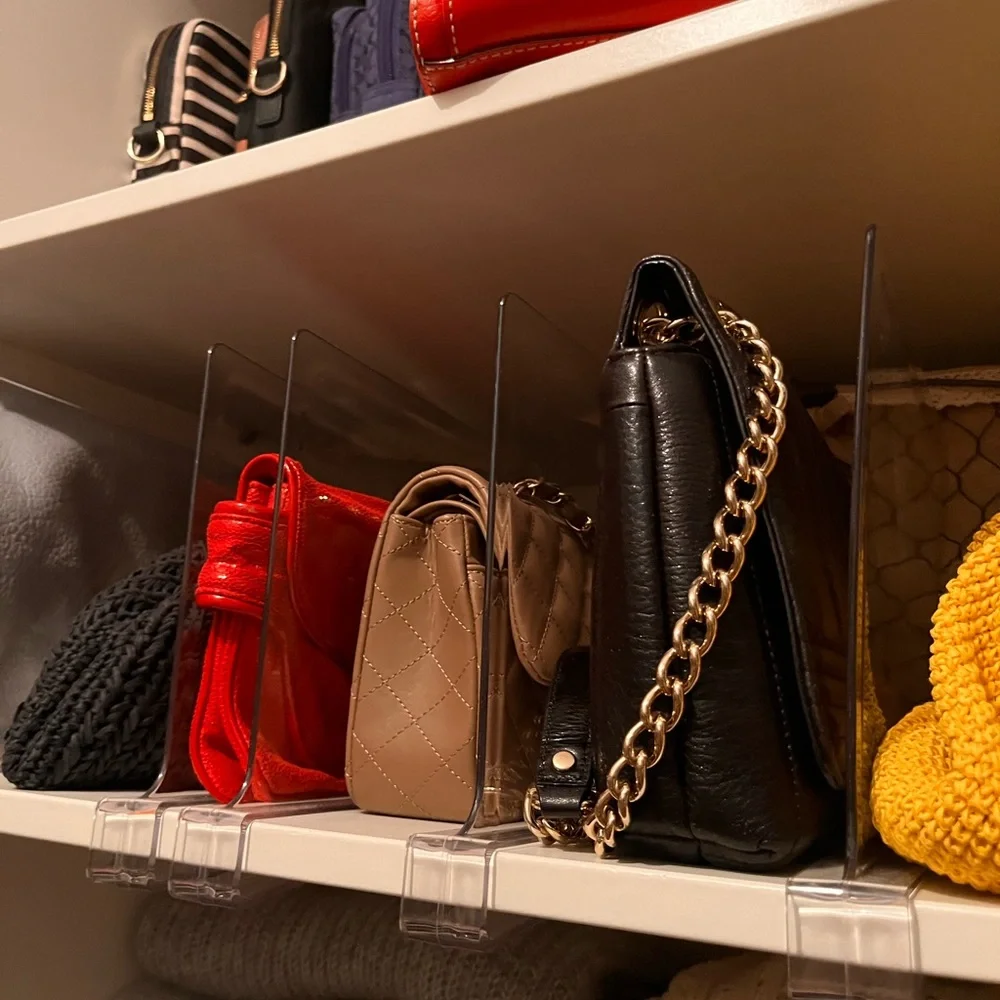 Acrylic Shelf Dividers
